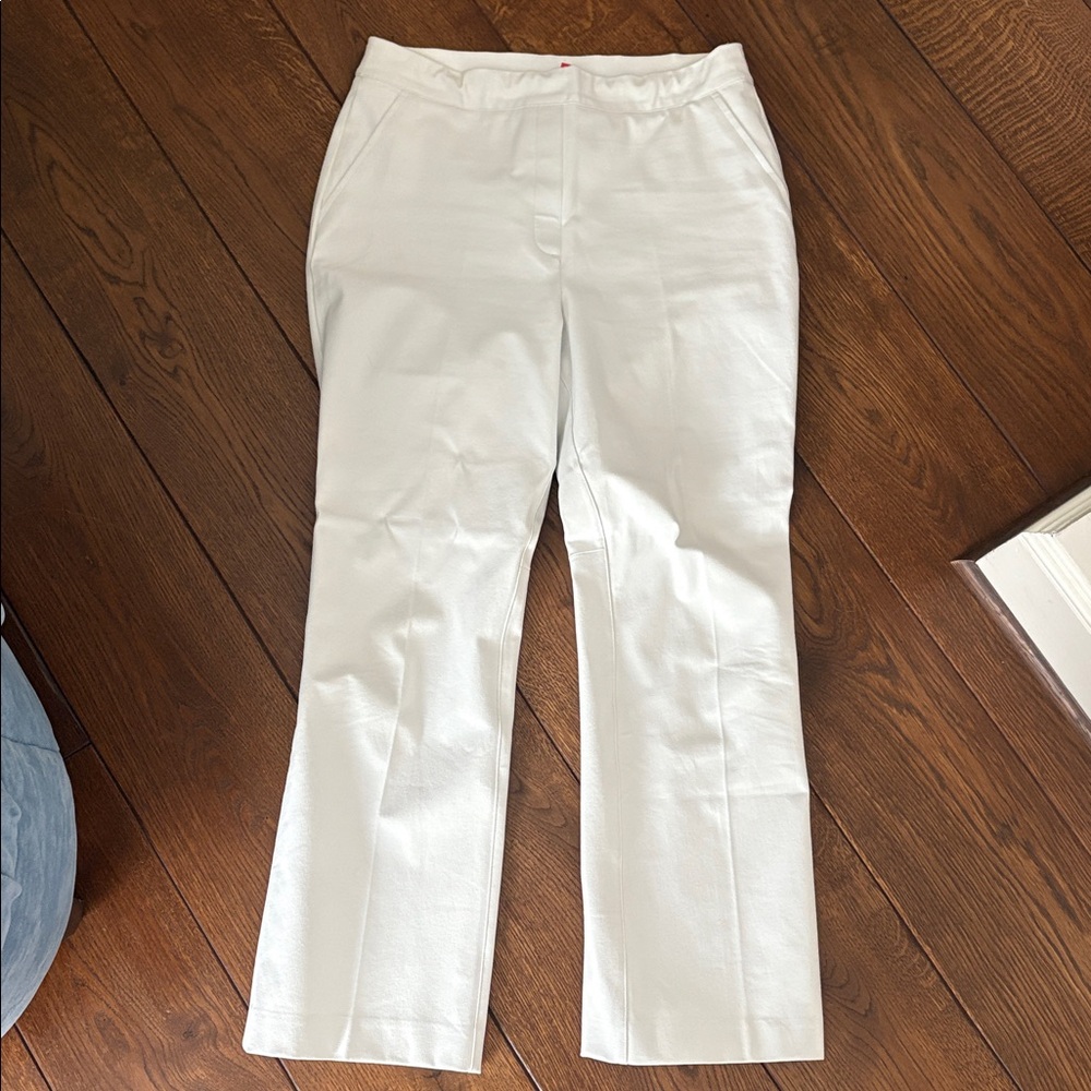 SPANX White and Gray Pants